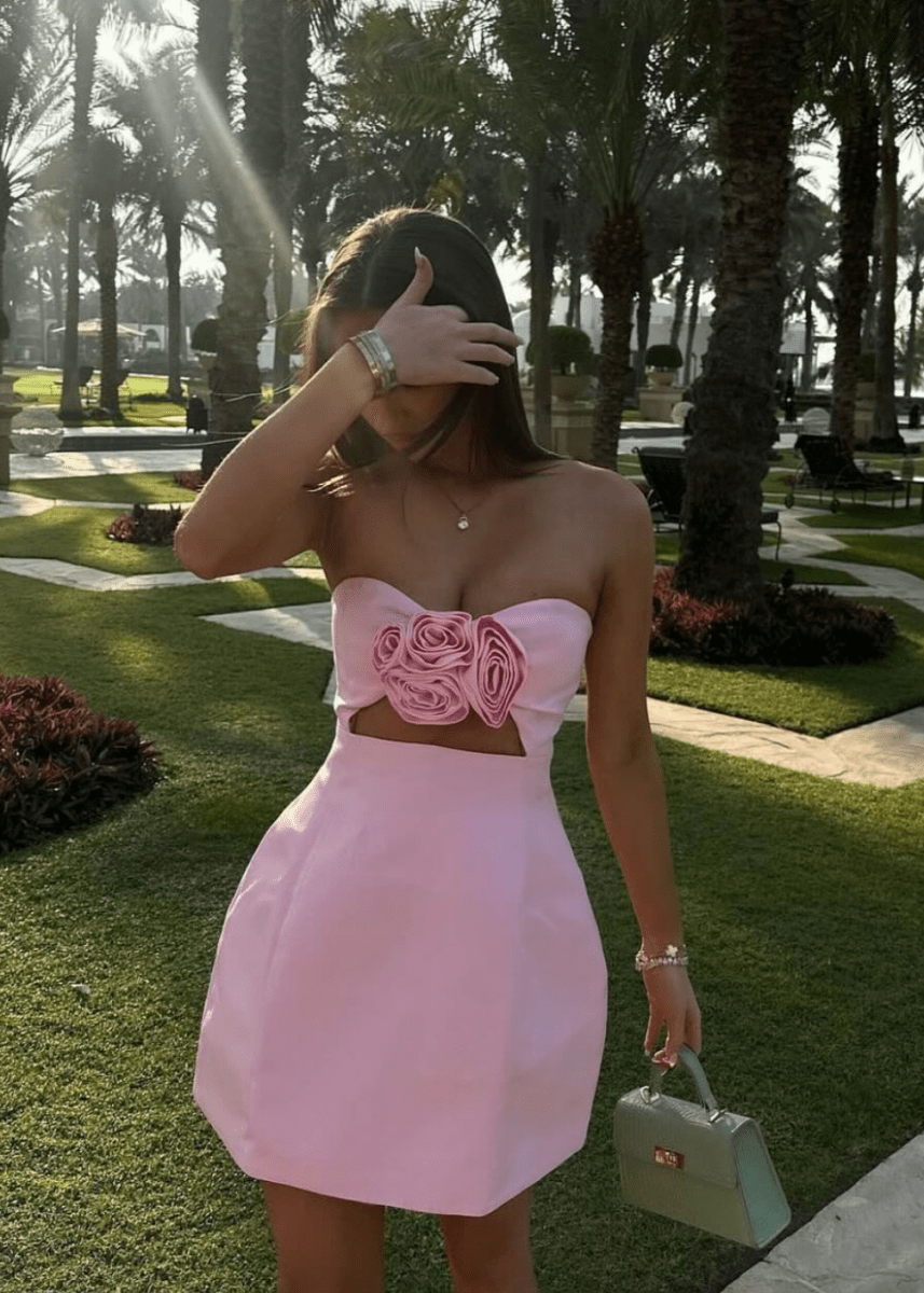 Britannia Vestido - Rosa