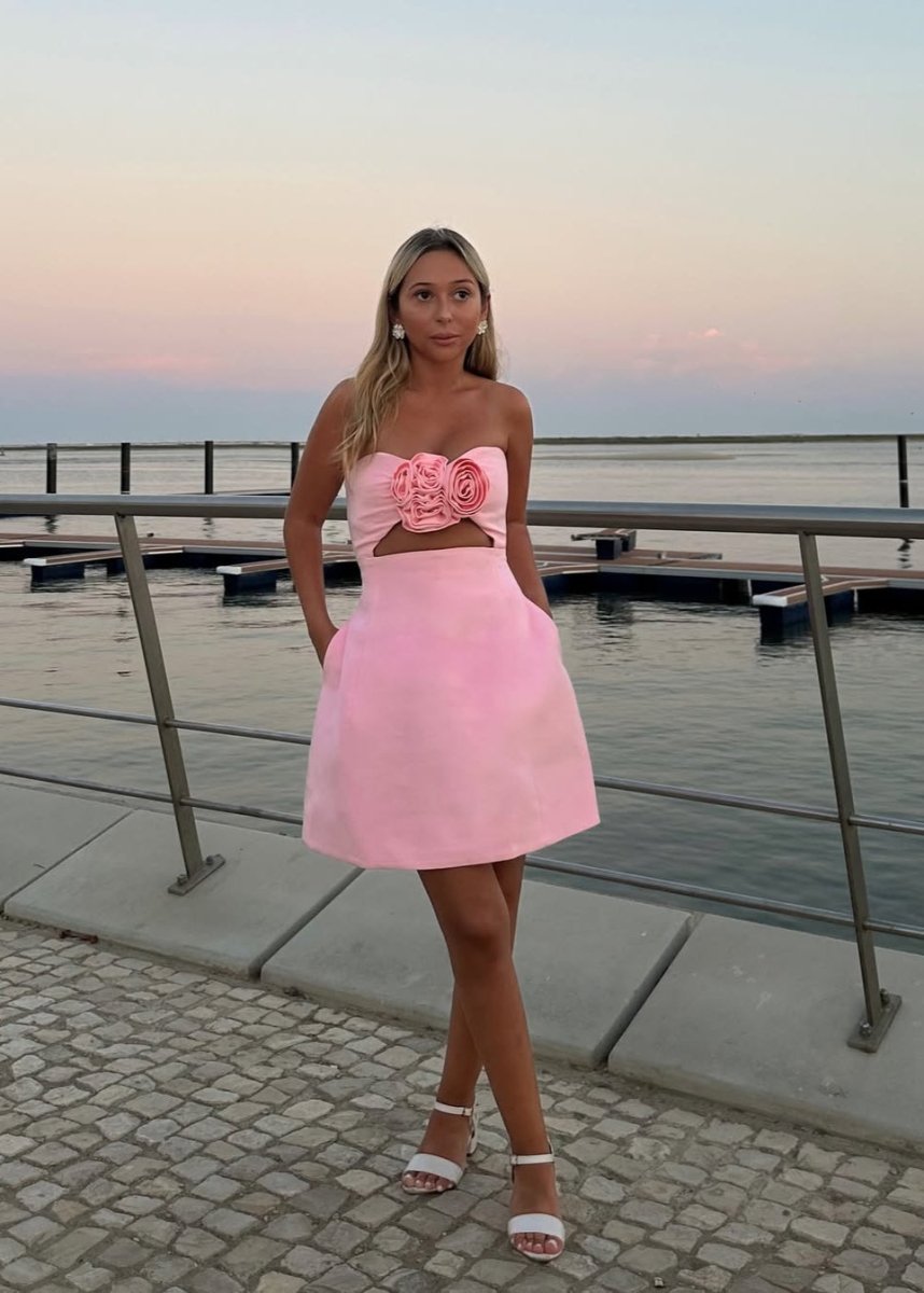 Britannia Vestido - Rosa