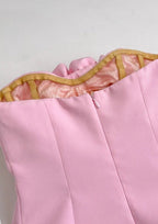 Britannia Vestido - Rosa