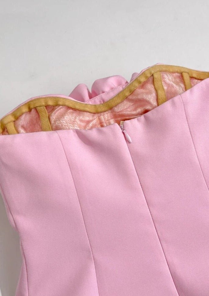 Britannia Vestido - Rosa