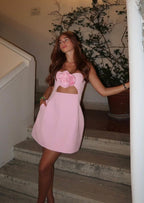Britannia Vestido - Rosa