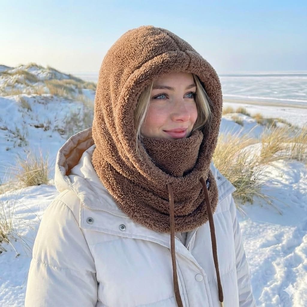 Capucha FrostHug™ | Tu refugio invernal de calidez y comodidad - SERELYA STUDIO