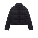 Chaqueta acolchada para mujer | Cuello alto | Cálida y cómoda - SERELYA STUDIO
