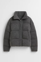 Chaqueta acolchada para mujer | Cuello alto | Cálida y cómoda - SERELYA STUDIO