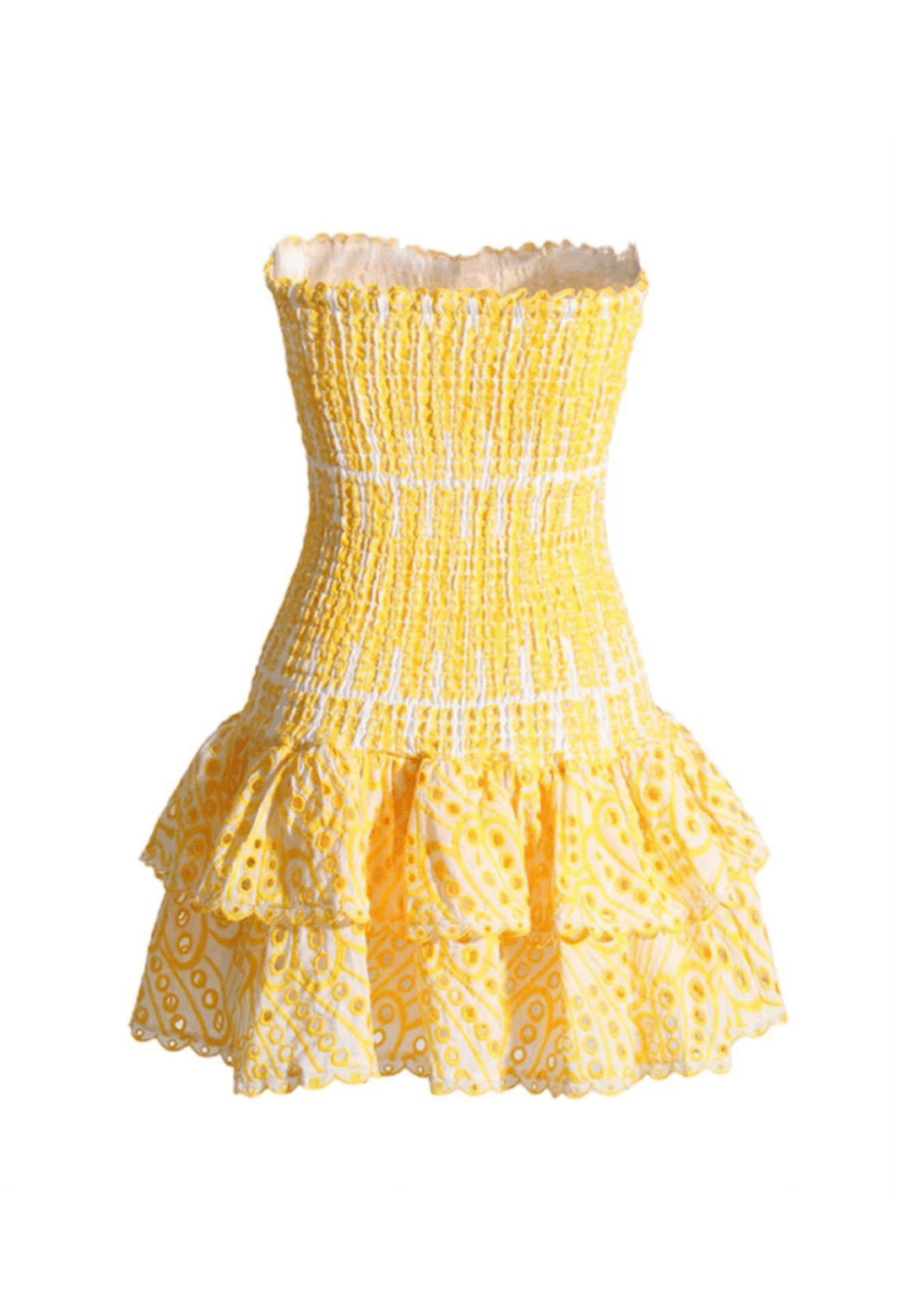 Chérie Vestido - Amarillo