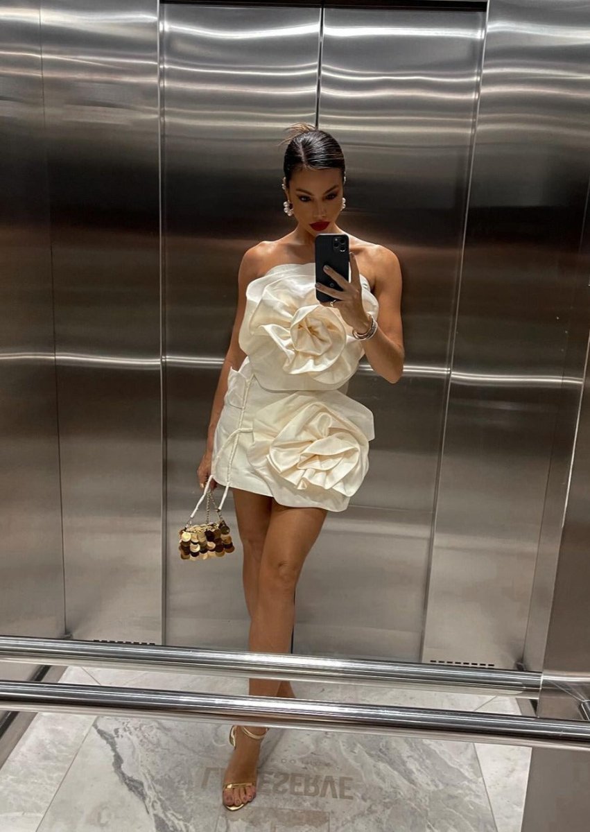 Eliana Vestido - Marfil