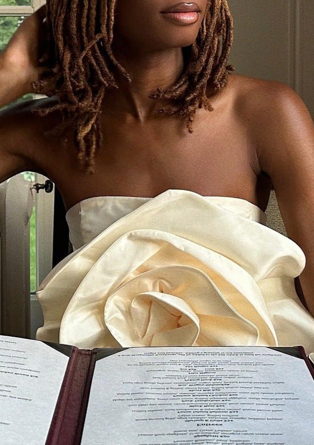 Eliana Vestido - Marfil