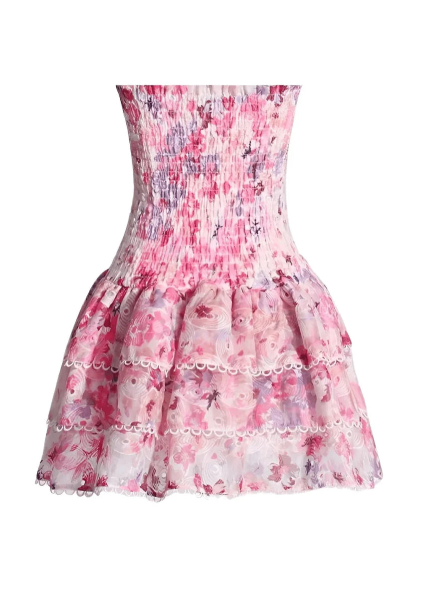 Emma Vestido - Rosa Floral
