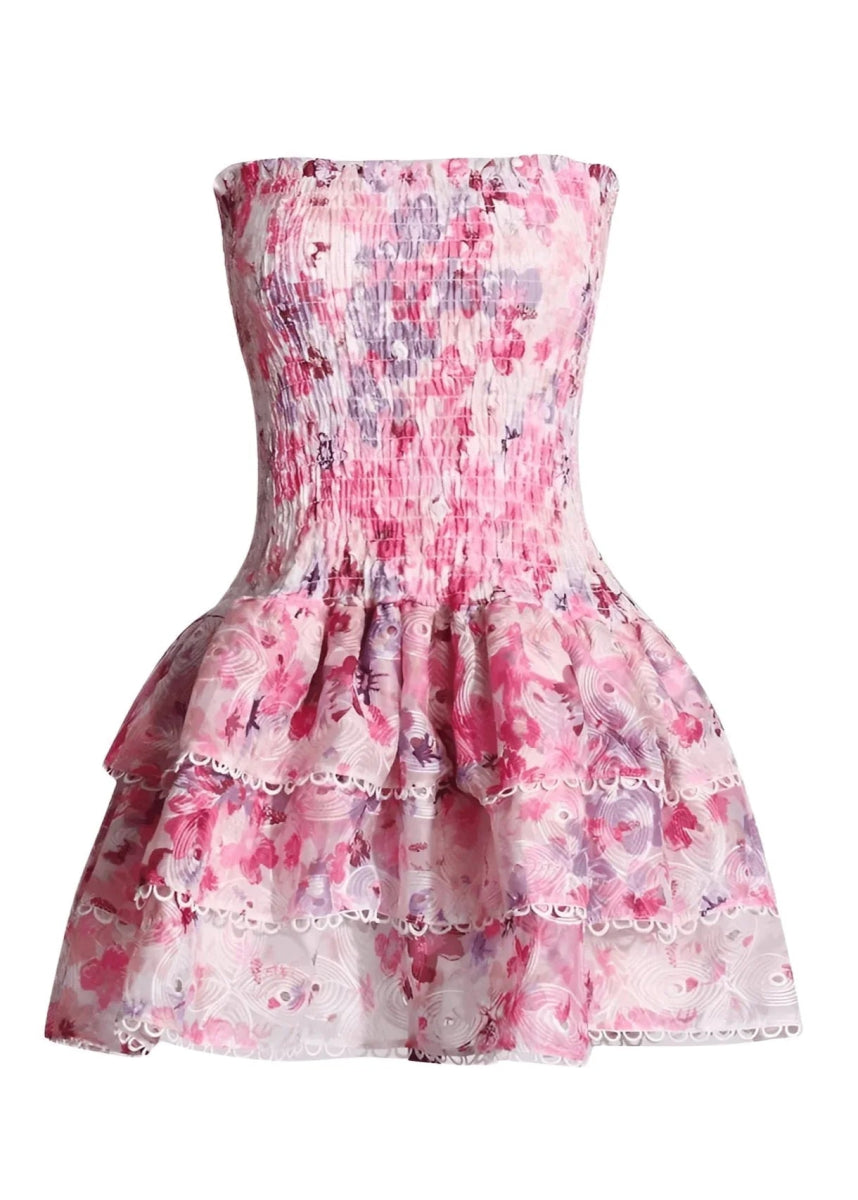 Emma Vestido - Rosa Floral