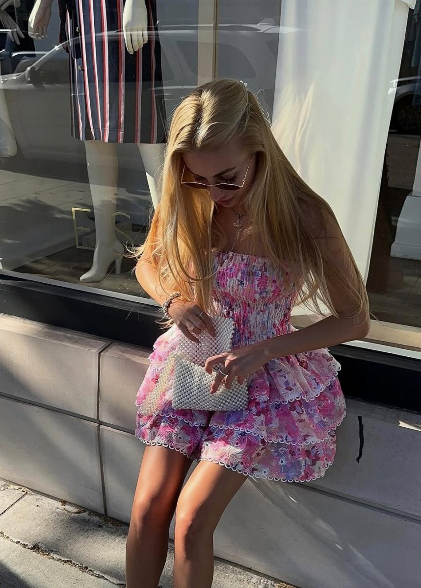 Emma Vestido - Rosa Floral