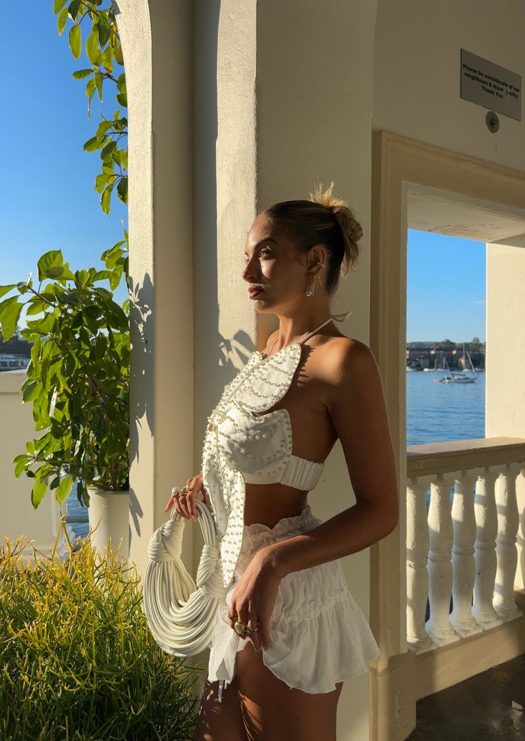 Galia Bolso - Blanco