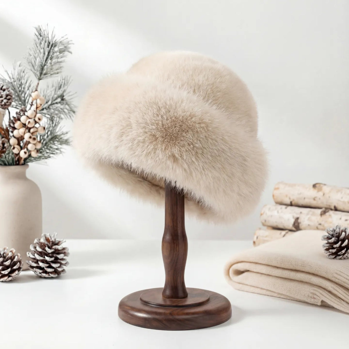 Heritage - Boina de pelo - Serelya Studio