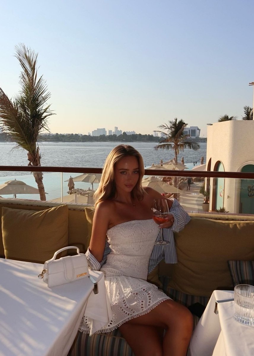 Ibiza Vestido - Blanco