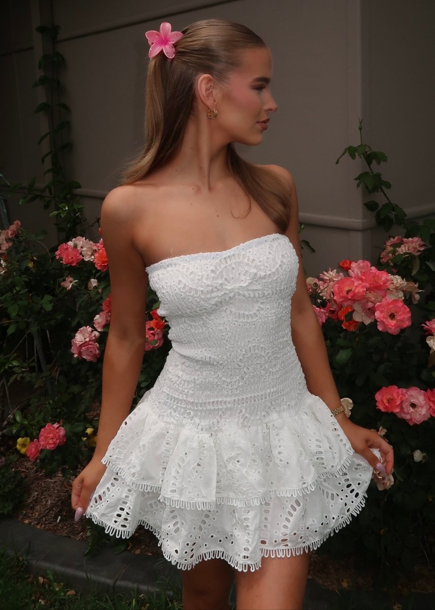 Ibiza Vestido - Blanco