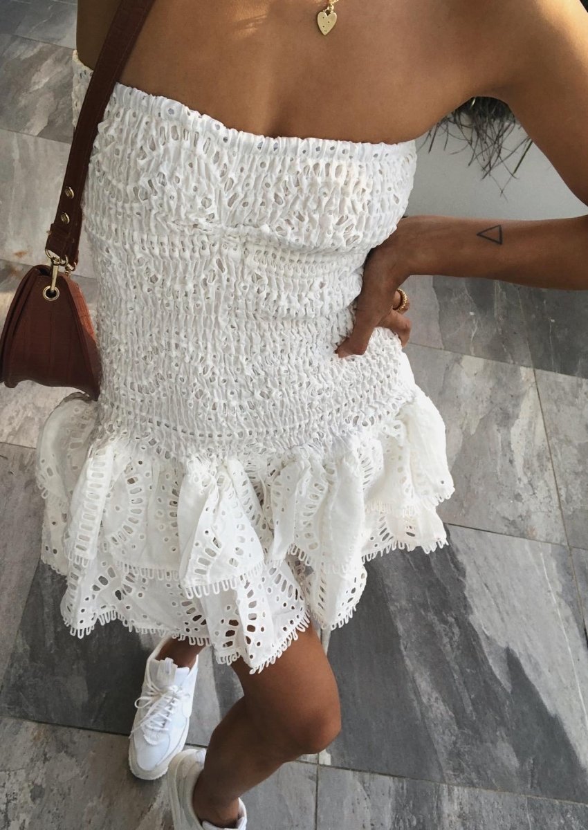 Ibiza Vestido - Blanco