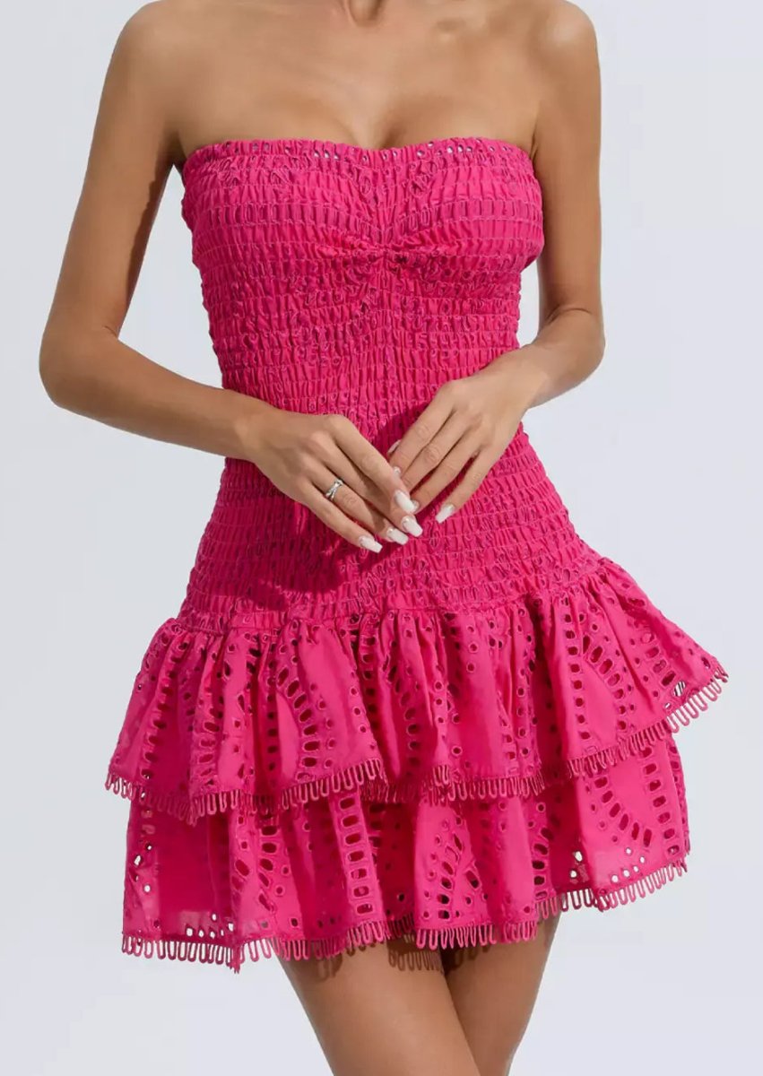 Ibiza Vestido - Fucsia
