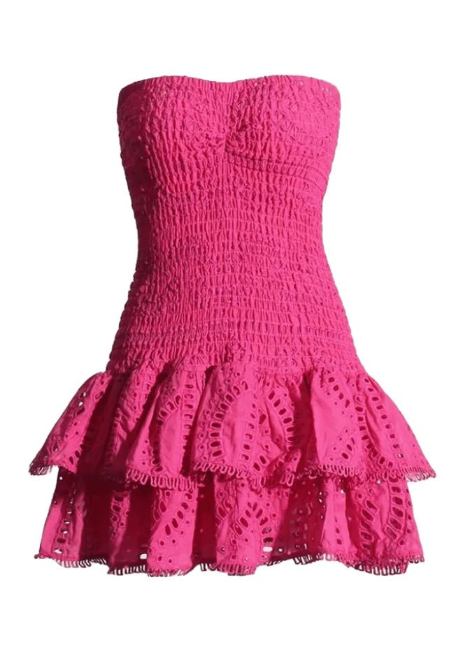 Ibiza Vestido - Fucsia