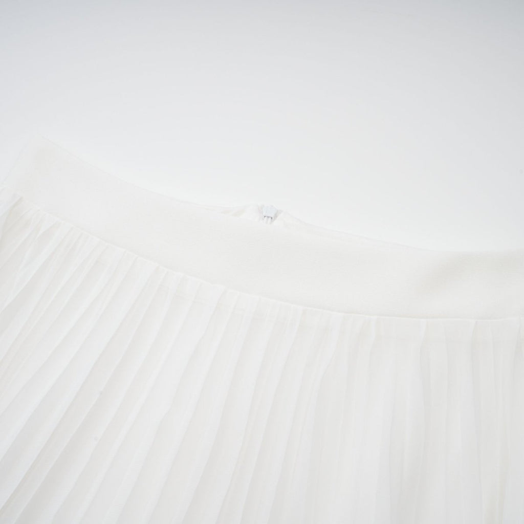 Inés - Vestido largo de capas con cuello halter - Serelya Studio