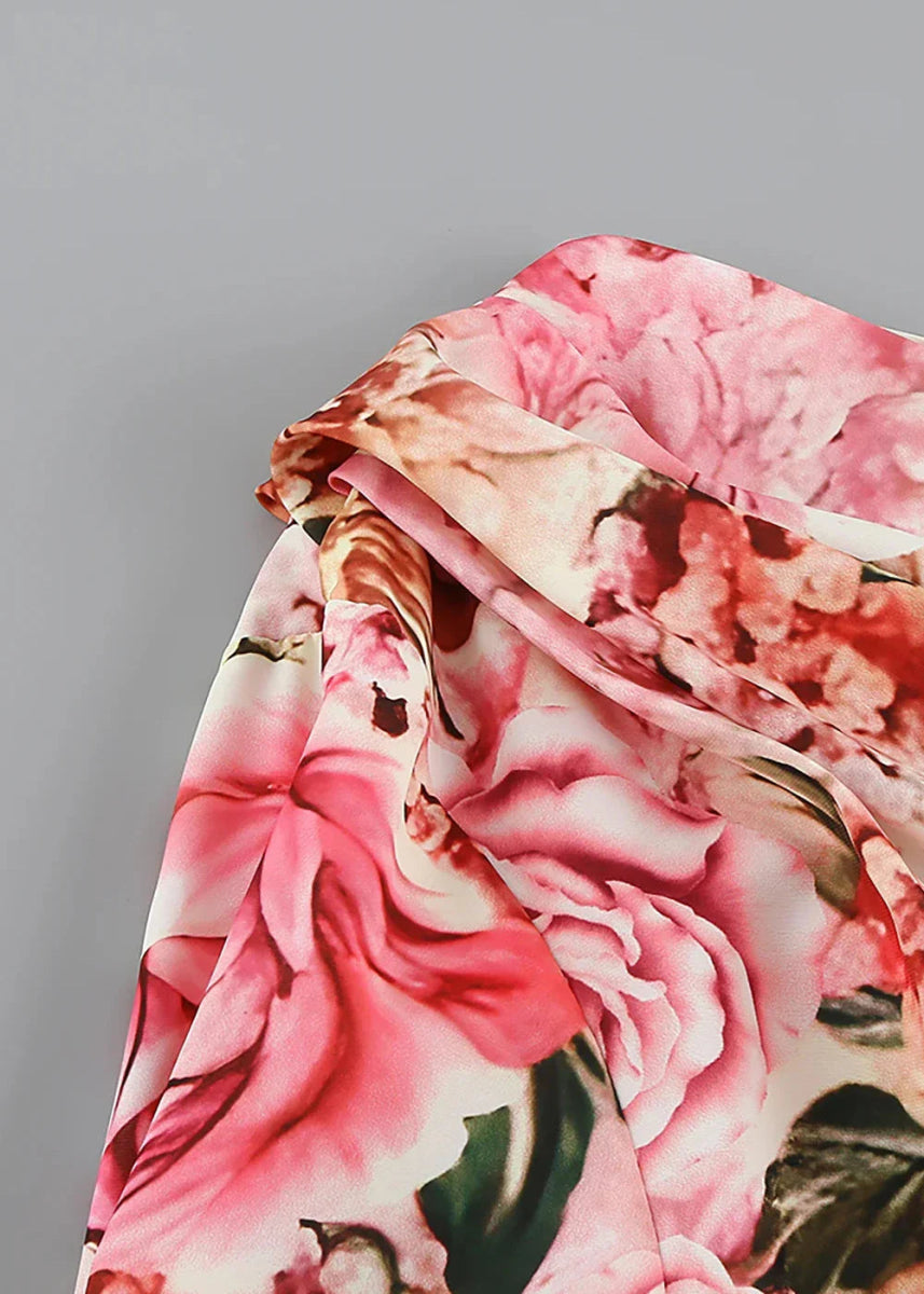 Irilia Vestido - Rosa Floral