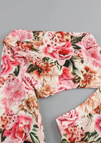 Irilia Vestido - Rosa Floral