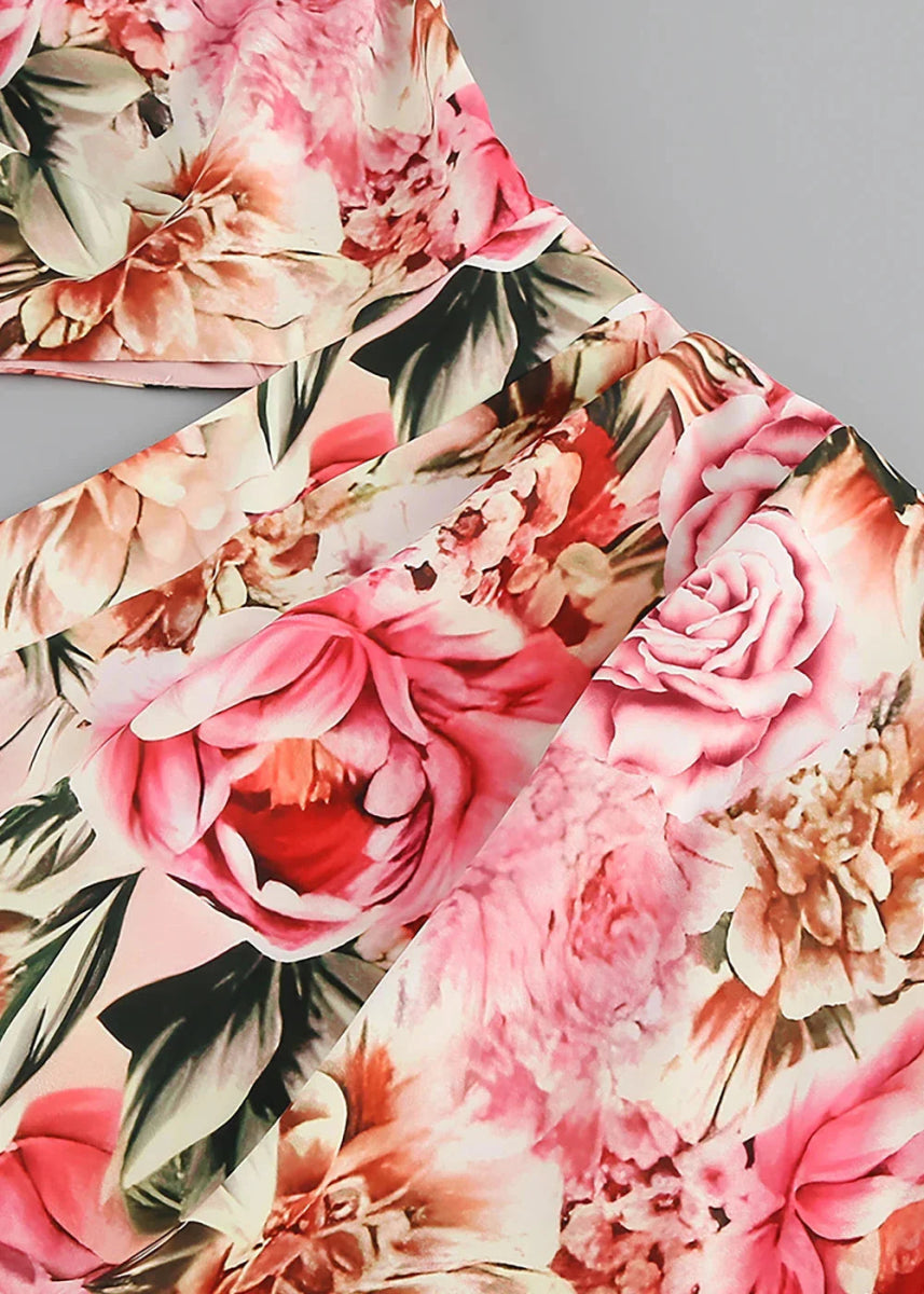 Irilia Vestido - Rosa Floral