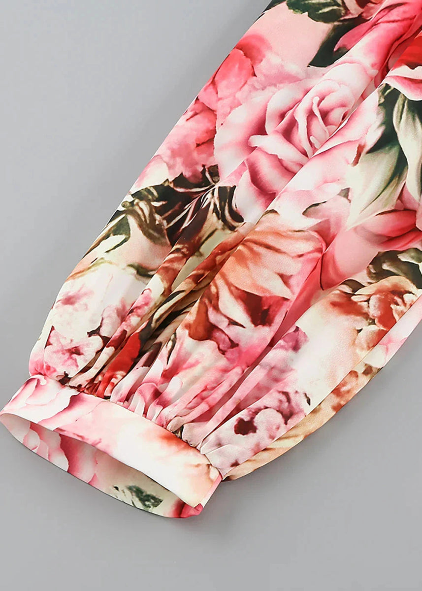 Irilia Vestido - Rosa Floral