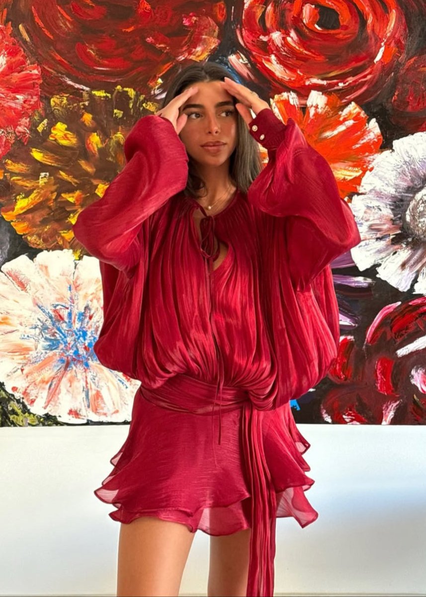 Iris Vestido - Cereza