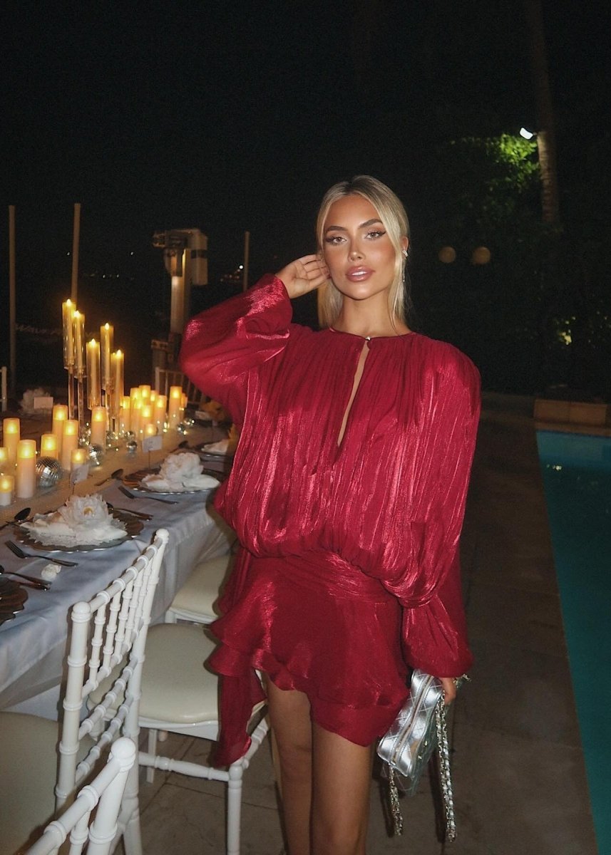 Iris Vestido - Cereza