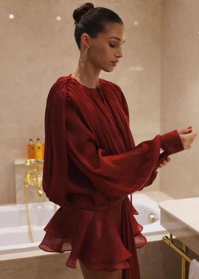 Iris Vestido - Cereza