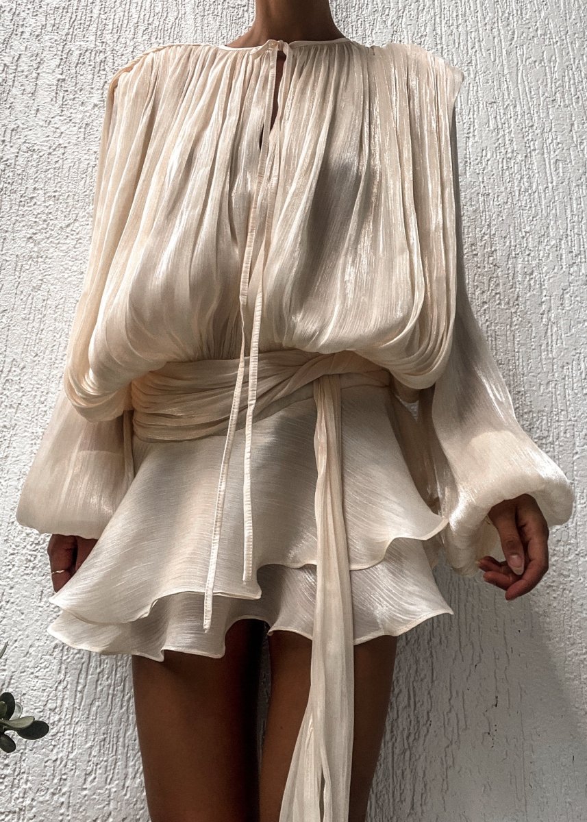 Iris Vestido - Champagne