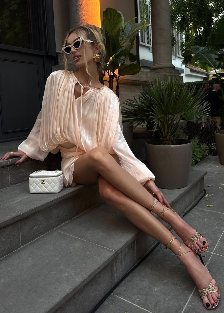 Iris Vestido - Champagne