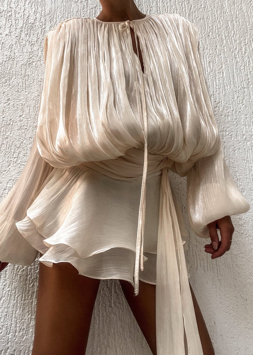 Iris Vestido - Champagne