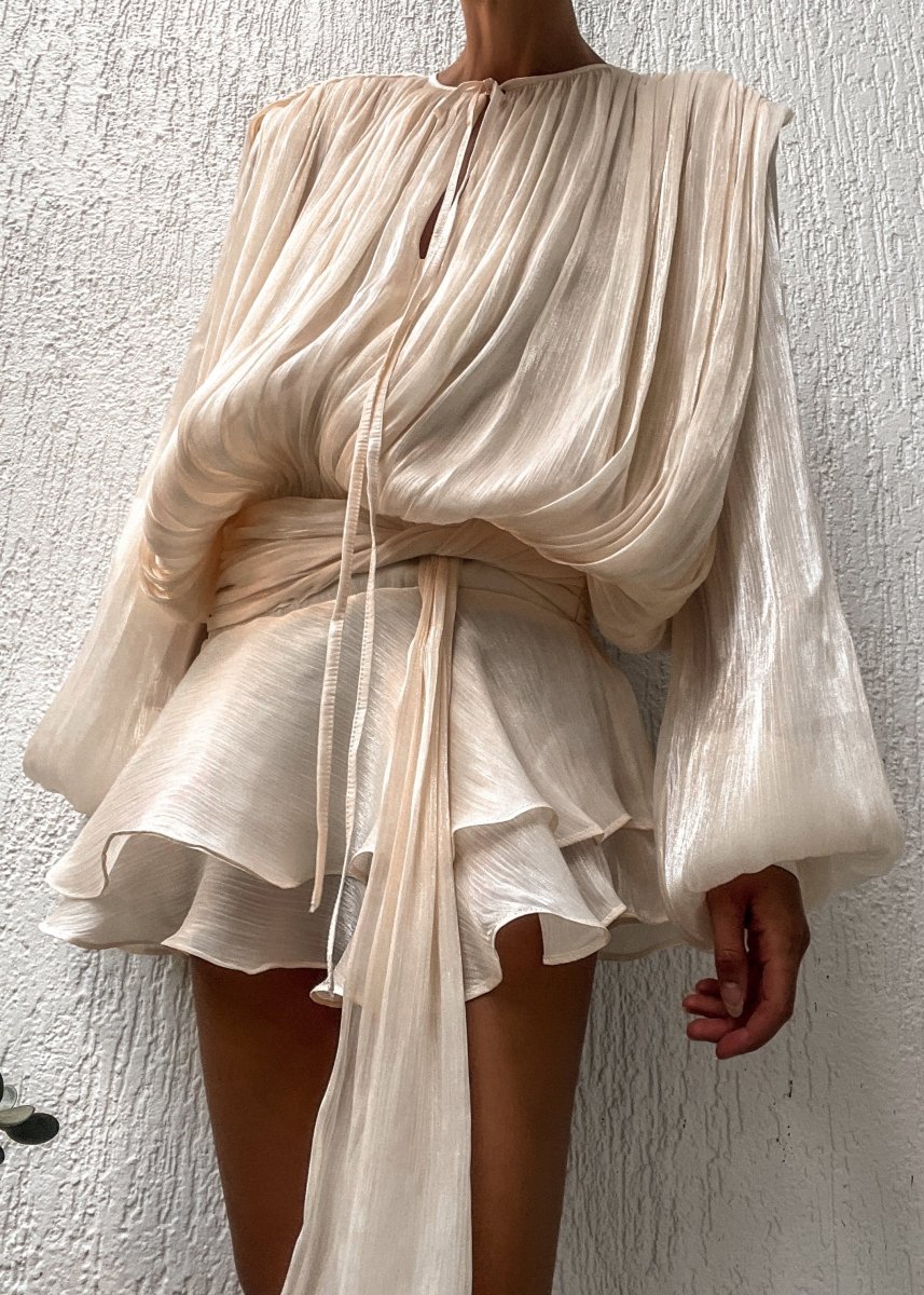 Iris Vestido - Champagne