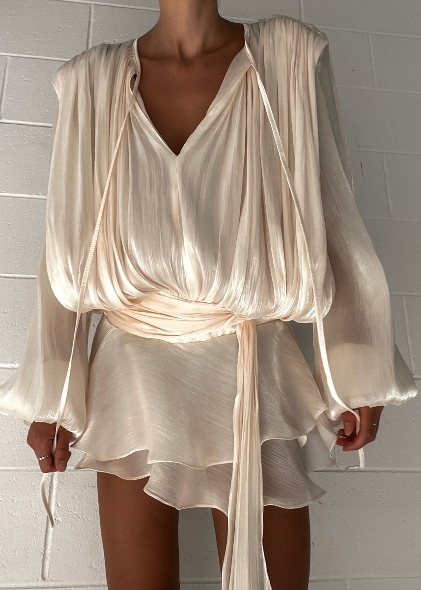 Iris Vestido - Champagne