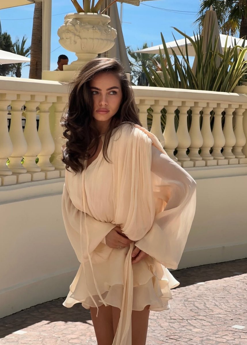 Iris Vestido - Champagne