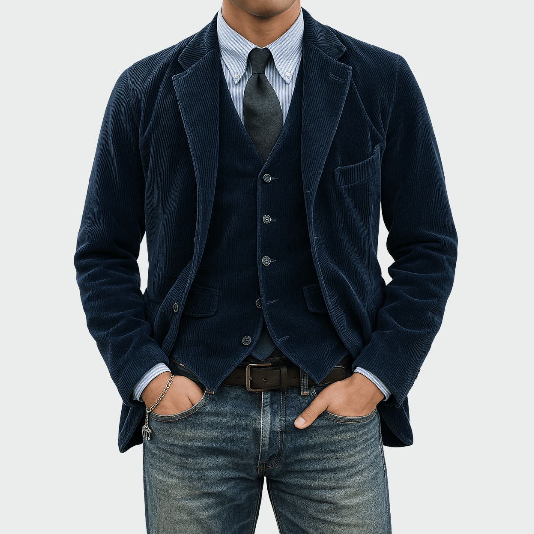 Manuel | Conjunto elegante de chaqueta y chaleco