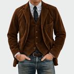Manuel | Conjunto elegante de chaqueta y chaleco