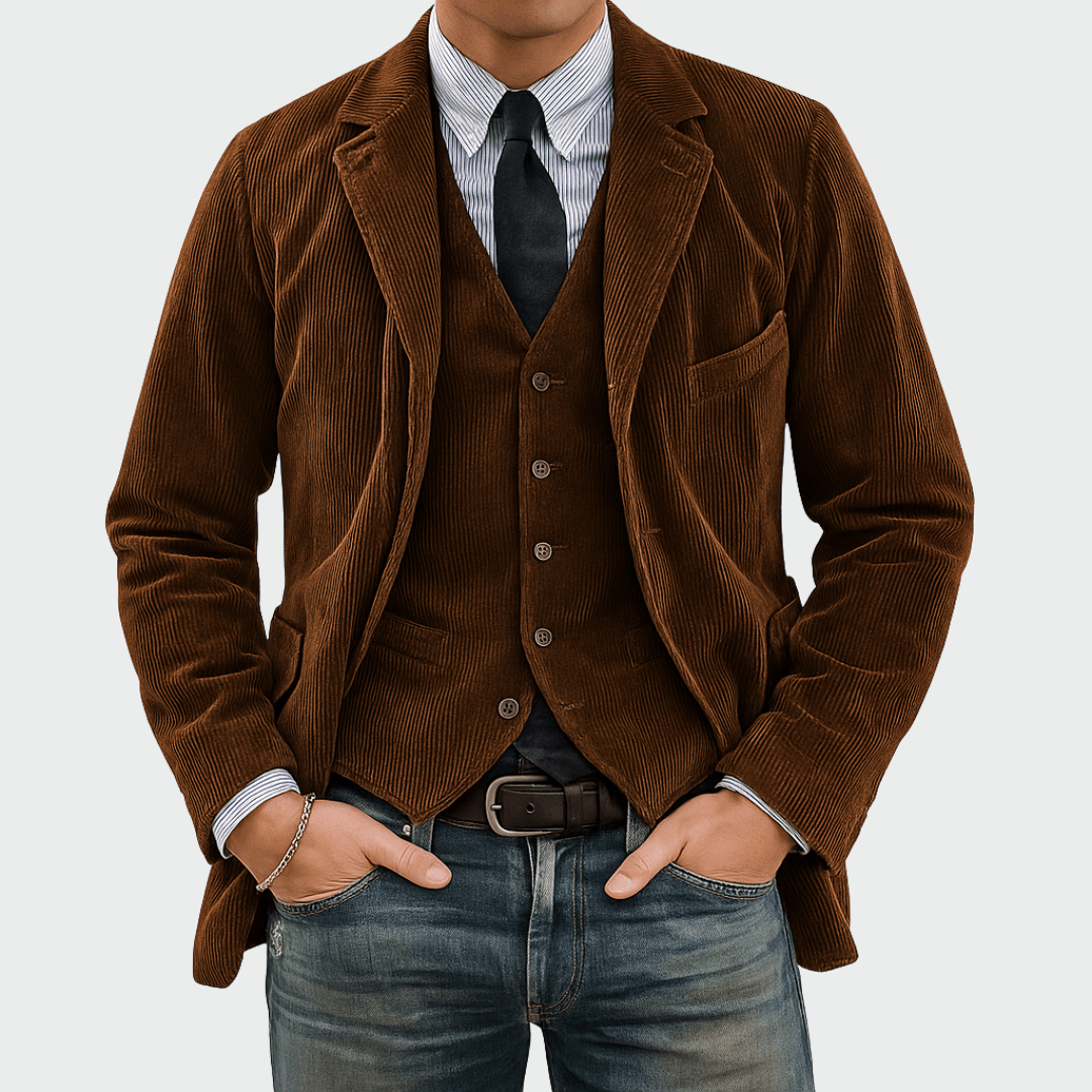 Manuel | Conjunto elegante de chaqueta y chaleco