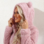 Pijama con capucha de osito de peluche - Serelya Studio