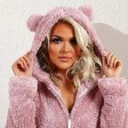 Pijama con capucha de osito de peluche - Serelya Studio