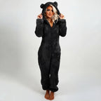 Pijama con capucha de osito de peluche - Serelya Studio