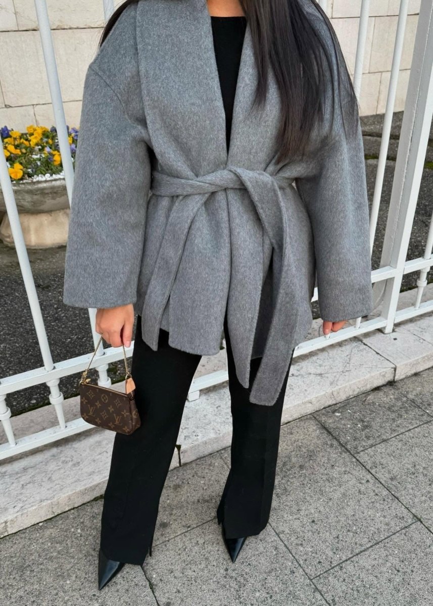 Sabrina Abrigo de lana - Gris