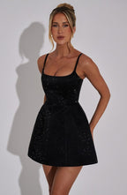 Samira Mini Vestido - Negro