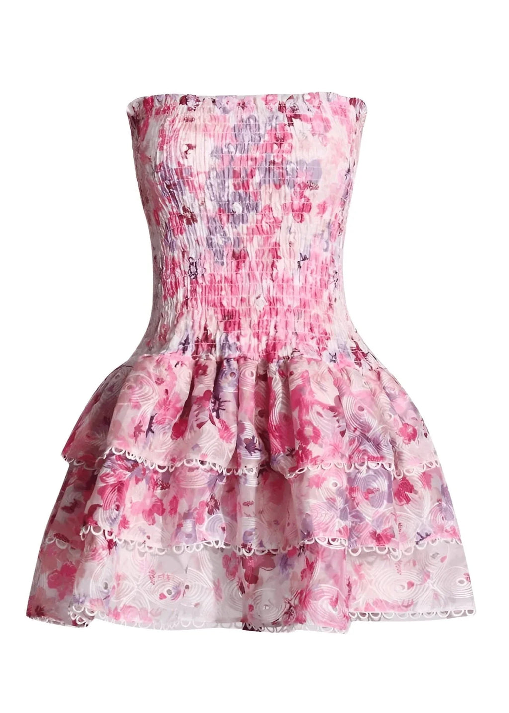Emma Vestido - Rosa Floral
