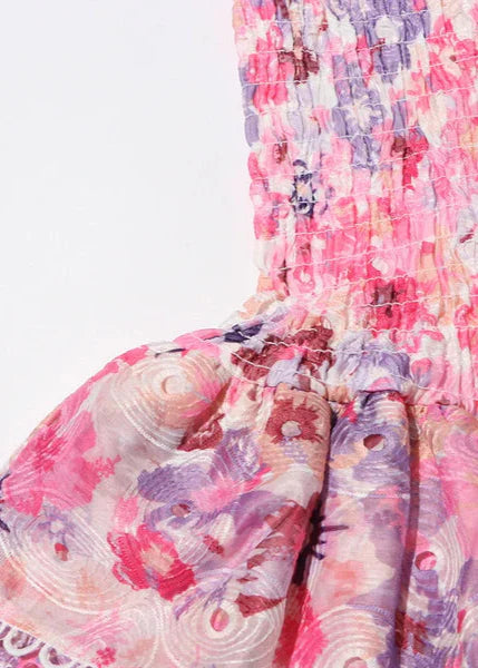 Emma Vestido - Rosa Floral