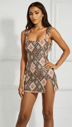 Vittoria - Mini Vestido Glamour